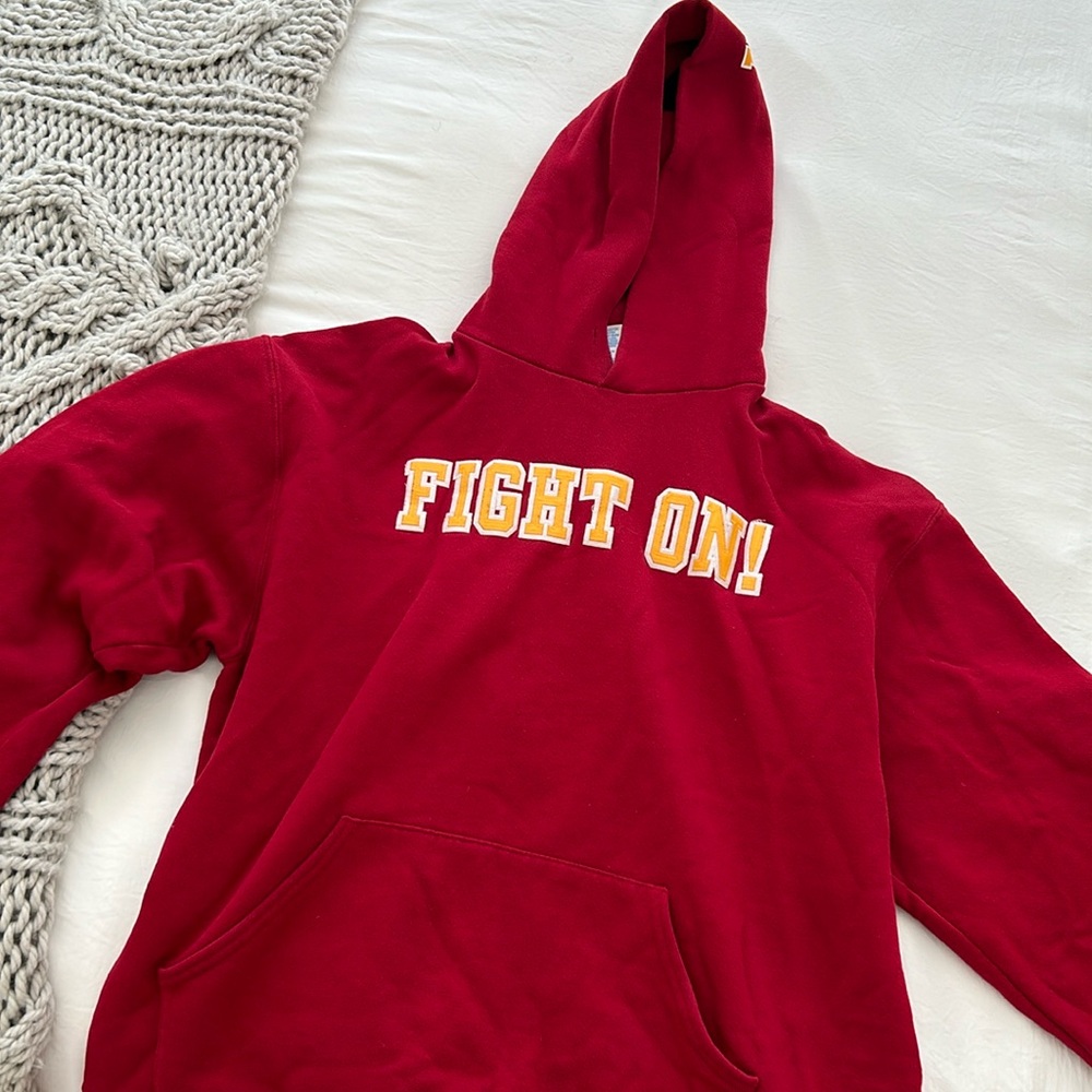 Red vintage USC sweatshirt size large